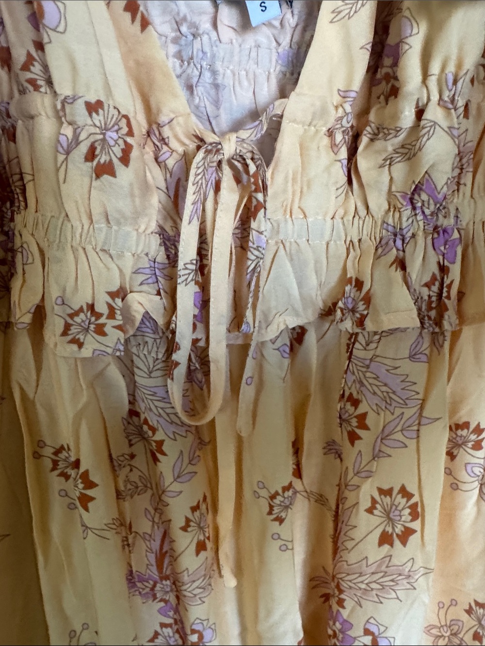 Sunshine Floral Ruffle Maxi Dress - Picture 3 of 5